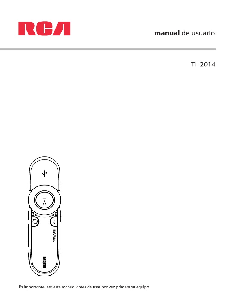 Manual Rca Usb | PDF | Propiedad intelectual | Software