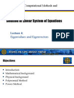 Lecture04 - Eigenvalues and Eigenvectors