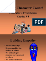 Making Character Count!: Counselor's Presentation Grades 3-5