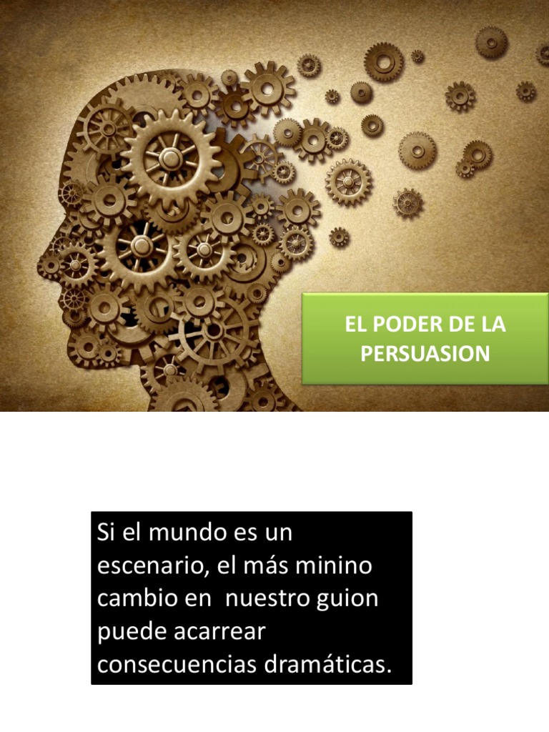 Psicologia de La Persuasion | PDF | Persuasión | Sicología