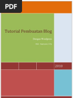 Download Tutorial Membuat Blog dengan Wordpress by Supriyanto SN35877225 doc pdf