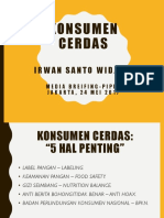 Bapak Irwan Widjaja - Konsumen Cerdas Kemanan Pangan-PIPIM by Irwan Widjaj...