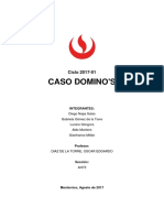 Caso Domino S - Grupo 3