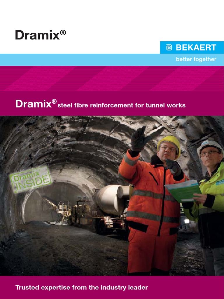 Dramix For Tunnel Works | PDF | Tunnel | Concrete