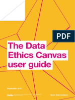 ODI the Data Ethics Canvas User Guide 2017-09-13