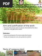 Preparation and Characterization of Amorphous Silica Nanoparticles