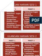 Ulangan Harian Sesi