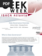 Implementing A Data Governance Program - Chalker 2014 PDF