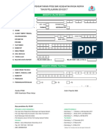 Formulir Pendaftaran Peserta Didik Baru