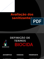 Avalia__o dos sanitizantes.ppt