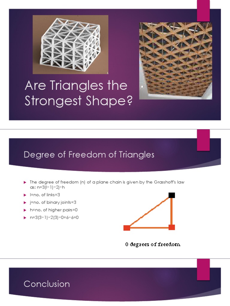 Are Triangles The Strongest Shape PDF