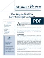 Esearch Aper: The Way To Nato'S New Strategic Concept