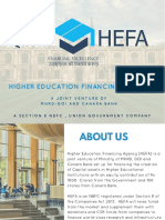 Higher Education Financing Agency Brochure