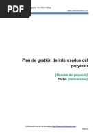 PMOInformatica Plantilla de Plan de gestion de interesados.doc