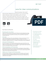 Yealink SIP-T41P Ultra Elegant IP Phone With PoE Datasheet