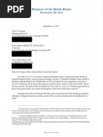 Reps Cummings and Engel LTR Inquiry ACU Mike Flynn