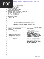 Oakley Inc. v. Lipopsun Int'l - Complaint