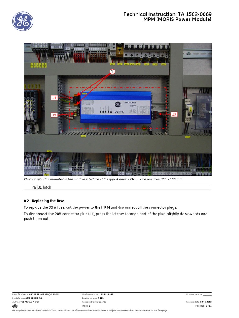 MPM Fuse Replacement Instructions | PDF