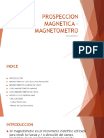 PROSPECCION MAGNETICA -MAGNETOMETRO