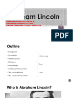 Abraham Lincoln Presentation 