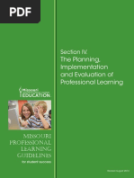 Professional Learning Guidelines Section 4 With Cover PDF