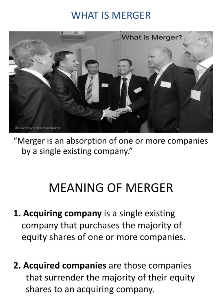 Vertical Mergers in India Explained | PDF | Mergers And Acquisitions ...