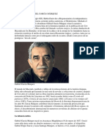 Biografía de Gabriel Garcia Márquez