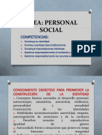 Identidad personal y desarrollo socioemocional