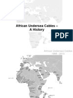 Submarine Cable History Around Africa 1999 - 2012