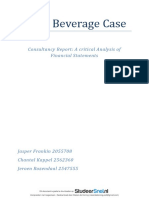 Delta Beverage Case Analysis