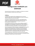 Configurando Ucm6104 Com Gxw4104