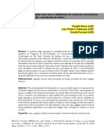 O Ritmo e A Sua Relação Com Som A Influência Do Contexto Sensorial Na