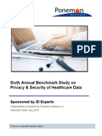 Resources - Sixth Annual Benchmark Study On Privacy and Security of Healthcare Data