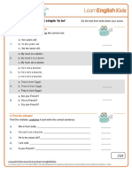 Grammar - Practice - Present Simple To Be Final PDF