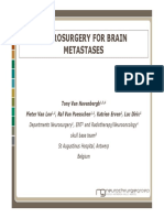 14.30 Tony V Havenbergh Neurosurgery For Brain Metastases BSMO 2017