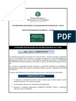 Atividade - de - Avaliacao - Do - 1 - Ano PDF