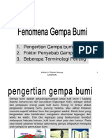 GEMPA PENYEBAB