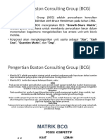 Pengertian Boston Consulting Group (BCG)