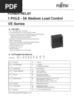 UK FUI VE Power Relay Series DS