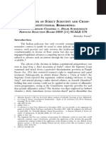 cross constitutional law borrowing and strict scrutiny test.pdf