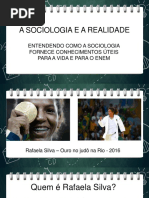 A Sociologia e a Realidade