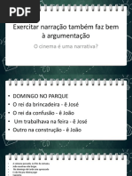 Narracao e Sua Contribuicao Para o Texto