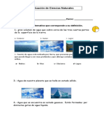 Evaluacion de Ciencias Naturales (Adaptacion) 1