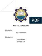 RAC LAB ASSIGNMENT Components