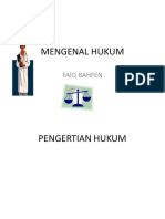 Mengenal Hukum