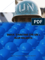 India: Tainting the UN Blue Helmets 