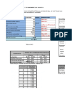 Memoria de Calculo Diseño de Pavimento