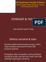 Istirahat & Tidur