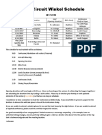 Divide Circuit Winkel Schedule