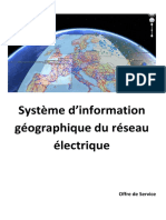Cartographie Du Réseau Électrique SONELGAZ